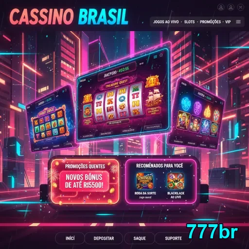 Ilustração de Explore o Cassino Online 777br com Jogos e Vantagens VIP