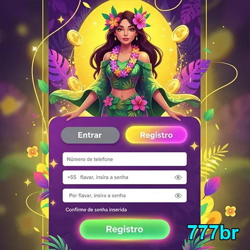 Ilustração de Acesse o Cassino Online 777br com Segurança e Rapidez