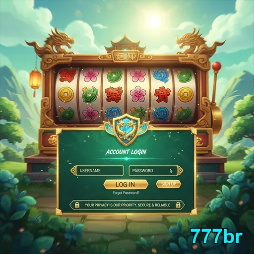 Ilustração de Acesse o Cassino Online 777br com Segurança e Rapidez