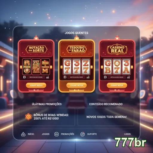 Ilustração de Atrações ao Vivo com Dealers Reais